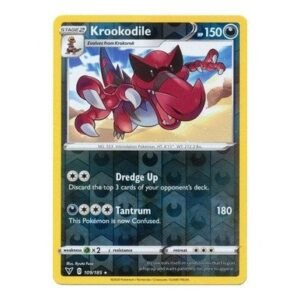 Vivid Voltage 109/185 Krookodile (Reverse Holo)