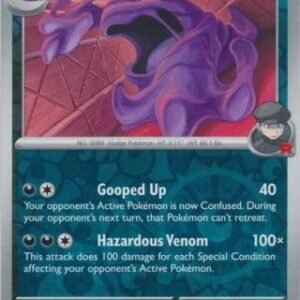 SV Destined Rivals 124/182 Team Rocket's Muk (Reverse Holo)