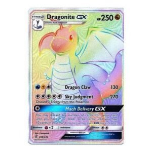 SM Unified Minds 248/236 Dragonite GX (Rainbow Rare)