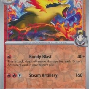 SV Destined Rivals 034/182 Ethan's Typhlosion (Reverse Holo)