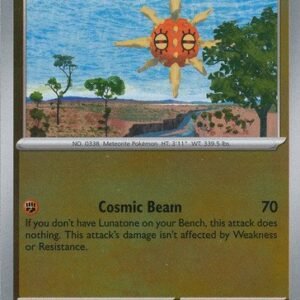 Mega Evolution 075/132 Solrock (Reverse Holo)