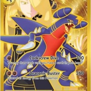 SV Destined Rivals 241/182 Cynthia's Garchomp ex (Secret Rare)