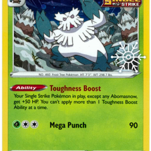 Chilling Reign 010/198 Abomasnow (Cosmo Holo w/ Snowflake Stamp)