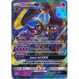 Sun and Moon (Base Set) 66/149 Lunala GX (Half Art)