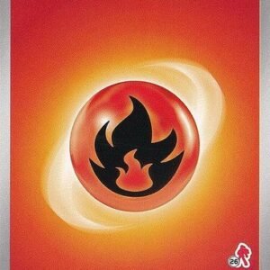 Scarlet & Violet SVE EN02 Basic Fire Energy (Armarouge Symbol 26)