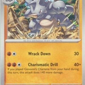 Scarlet & Violet 151 112/165 Rhydon
