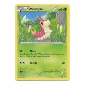 XY Roaring Skies 3/108 Wurmple