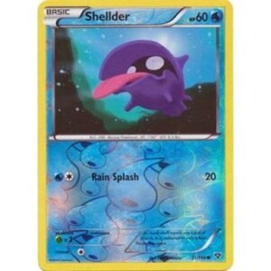 XY Base Set 31/146 Shellder (Reverse Holo)