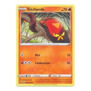 Sword & Shield (Base) 037/202 Sizzlipede