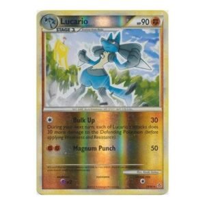 HS Unleashed 19/95 Lucario (Reverse Holo)