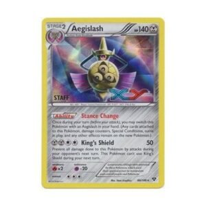 XY Base Set 86/146 Aegislash (PreRelease Promo STAFF)