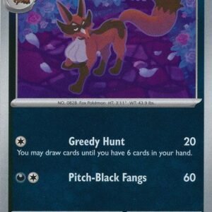 Mega Evolution 090/132 Thievul (Reverse Holo)