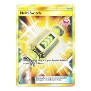 SM Burning Shadows 164/147 Multi Switch (Secret Rare)
