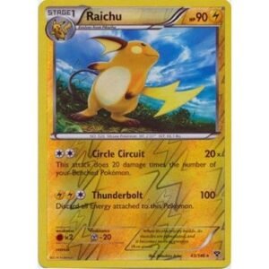 XY Base Set 43/146 Raichu (Reverse Holo)