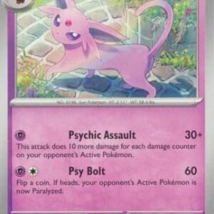 SV Obsidian Flames 086/197 Espeon