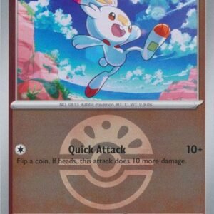ME Ascended Heroes 036/217 Scorbunny (Reverse Holo BALL SYMBOL)