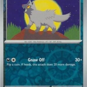 SV Temporal Forces 105/162 Poochyena (Reverse Holo)