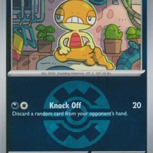 ME Ascended Heroes 134/217 Scraggy (Reverse Holo BALL SYMBOL)