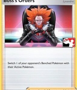 Shining Fates 058/072 Boss's Orders [Lysandre] (Prize Pack League Promo Non-Holo)