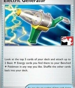 Scarlet & Violet (Base Set) 170/198 Electric Generator (Prize Pack League Promo Non-Holo)