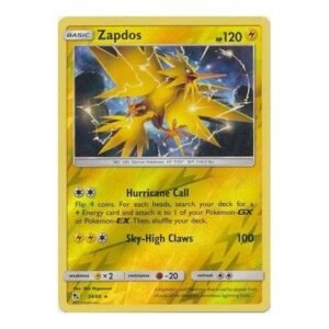 Hidden Fates 24/68 Zapdos (Reverse Holo)