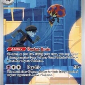 SV Destined Rivals 198/182 Team Rocket’s Orbeetle (Illustration Rare)