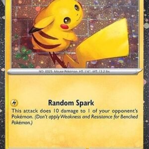 SV Temporal Forces 051/162 Pikachu (Cosmo Holo)