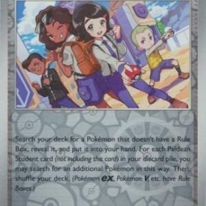 SV Paldean Fates 086/091 Paldean Student (Reverse Holo)