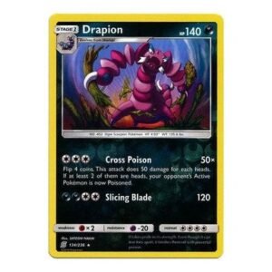 SM Unified Minds 134/236 Drapion (Reverse Holo)