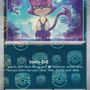 SV White Flare 055/086 Purrloin (MASTER BALL Reverse Holo)