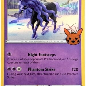 SWSH Lost Origin 081/196 Spectrier (Pikachu Pumpkin Holo Stamp)