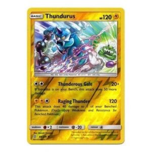 SM Unified Minds 068/236 Thundurus (Reverse Holo)