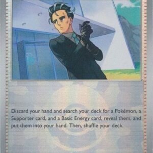 SV Prismatic Evolutions 115/131 Larry's Skill (POKE BALL Pattern Holo)