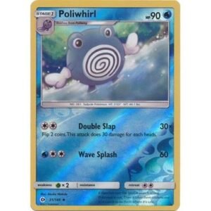 Sun and Moon (Base Set) 31/149 Poliwhirl (Reverse Holo)