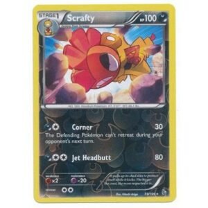 XY Flashfire 59/106 Scrafty (Reverse Holo)