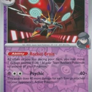 SV Destined Rivals 089/182 Team Rocket’s Orbeetle (Reverse Holo)