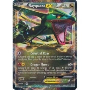 Dragons Exalted 85/124 Rayquaza EX (Half Art)