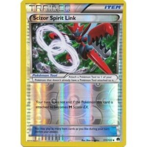 XY BREAKpoint 111/122 Scizor Spirit Link (Reverse Holo)