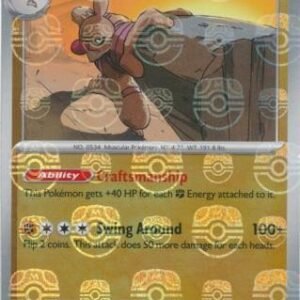 SV Black Bolt 049/086 Conkeldurr (MASTER BALL Reverse Holo)