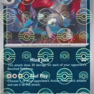 SV White Flare 062/086 Zoroark (POKE BALL Reverse Holo)