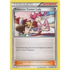 XY Flashfire 93/106 Pokemon Center Lady