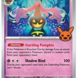 SV Paradox Rift 078/182 Gourgeist (Pikachu Pumpkin Stamp)