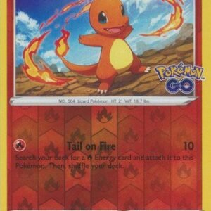 Pokemon GO 008/078 Charmander (Reverse Holo)