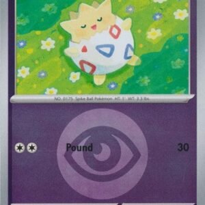 ME Ascended Heroes 080/217 Togepi (Reverse Holo ENERGY SYMBOL)