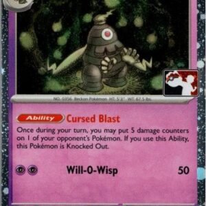 SV Shrouded Fable 019/064 Dusclops (Prize Pack League Promo Cosmo Holo)