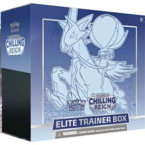 SWSH Chilling Reign Elite Trainer Box - Ice Rider Calyrex POKEMON CENTER (BLUE)