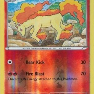 XY Steam Siege 17/114 Rapidash (Reverse Holo)
