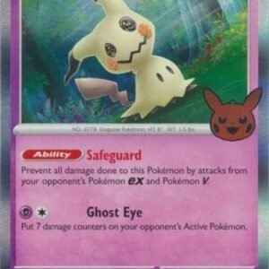 SV Paldea Evolved 097/193 Mimikyu (Pikachu Pumpkin Holo Stamp)