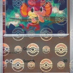 SV White Flare 014/086 Pansear (POKE BALL Reverse Holo)