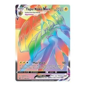 Battle Styles 166/163 Tapu Koko VMAX (Rainbow Rare)